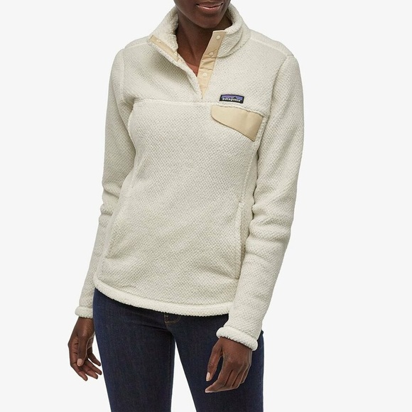 Patagonia Re-Tool Snap-T Pullover - Women's in Raw Linen - Picture 2 of 9